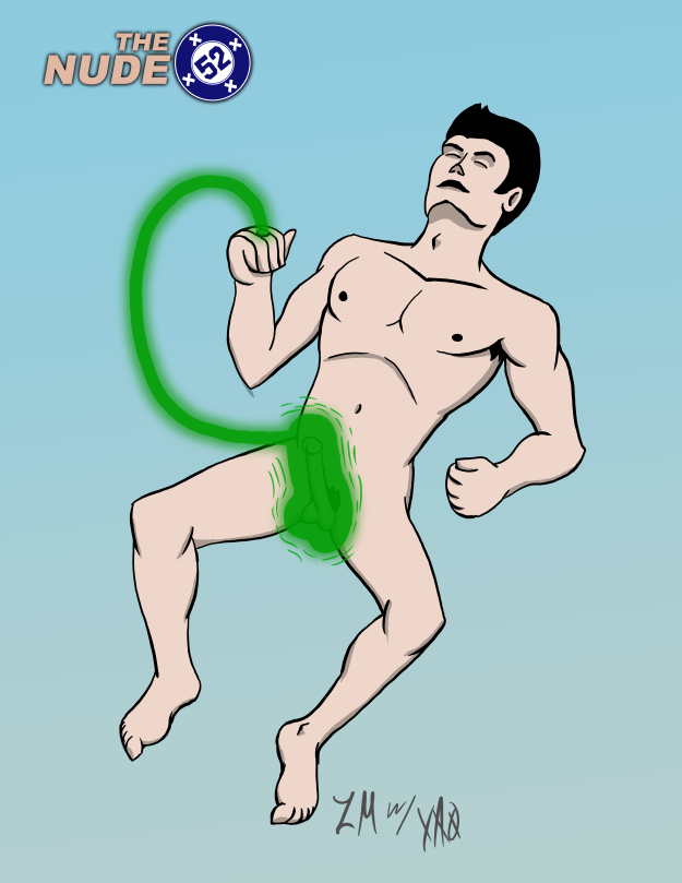Nude 52 Green Lantern Kyle Rayner