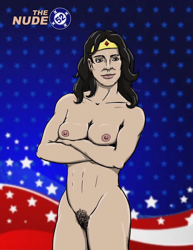 Nude DC comics Wonder Woman